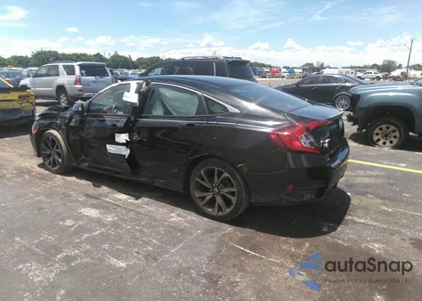 2020 Honda Civic Sport from USA, damaged, VIN 2HGFC2F8XLH592650